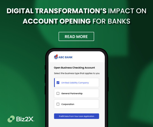 Digital Transformation's Impact on Account Opening for Banks